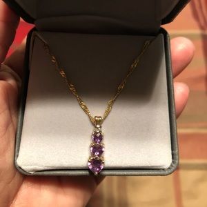 Amethyst necklace